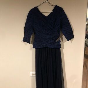 Alex Evenings Midnight Blue Gown